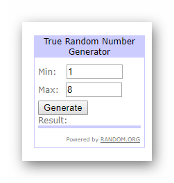 Генерация рандомной страницы с помощью сервиса рандомного выбора чисел