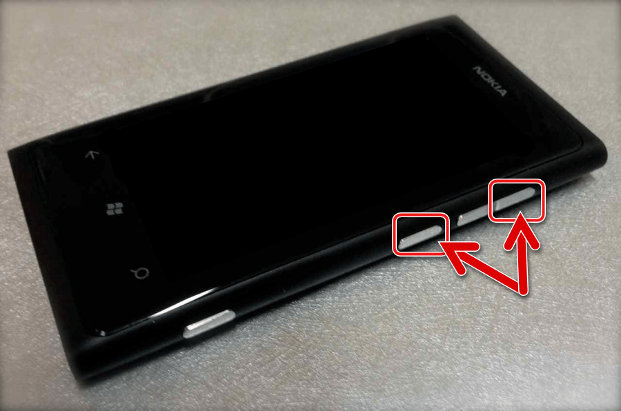 Nokia Lumia 800 RM-801 вход в OSBL-режим