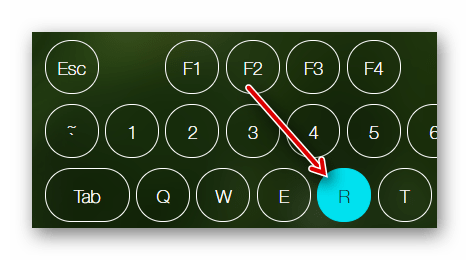 Индикация зажатой кнопки на клавиатуре или мыши на сайте Key-Test
