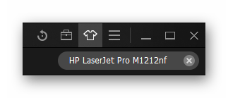 Поиск оборудования в программе driver booster HP LaserJet Pro M1212nf
