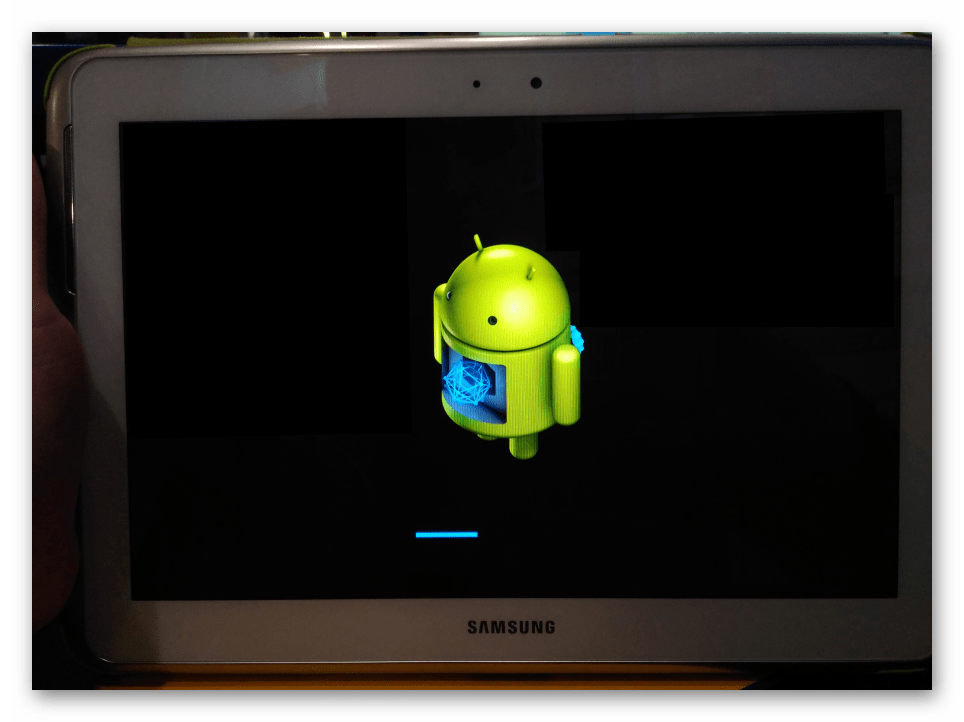 Samsung Galaxy Note 10.1 N8000 Mobile Odin инициализация компонентов после прошивки