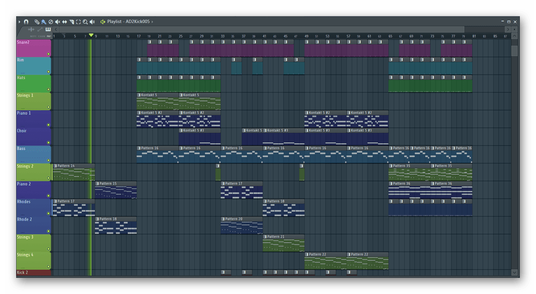 Программа для создания ремиксов FL Studio