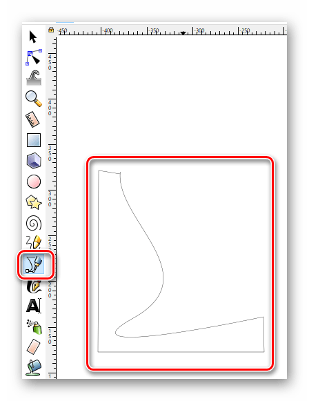 Рисуем прямые линии в Inkscape