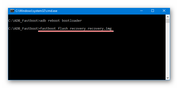 Meizu M2 Mini команда fastboot flash recovery для установки TWRP