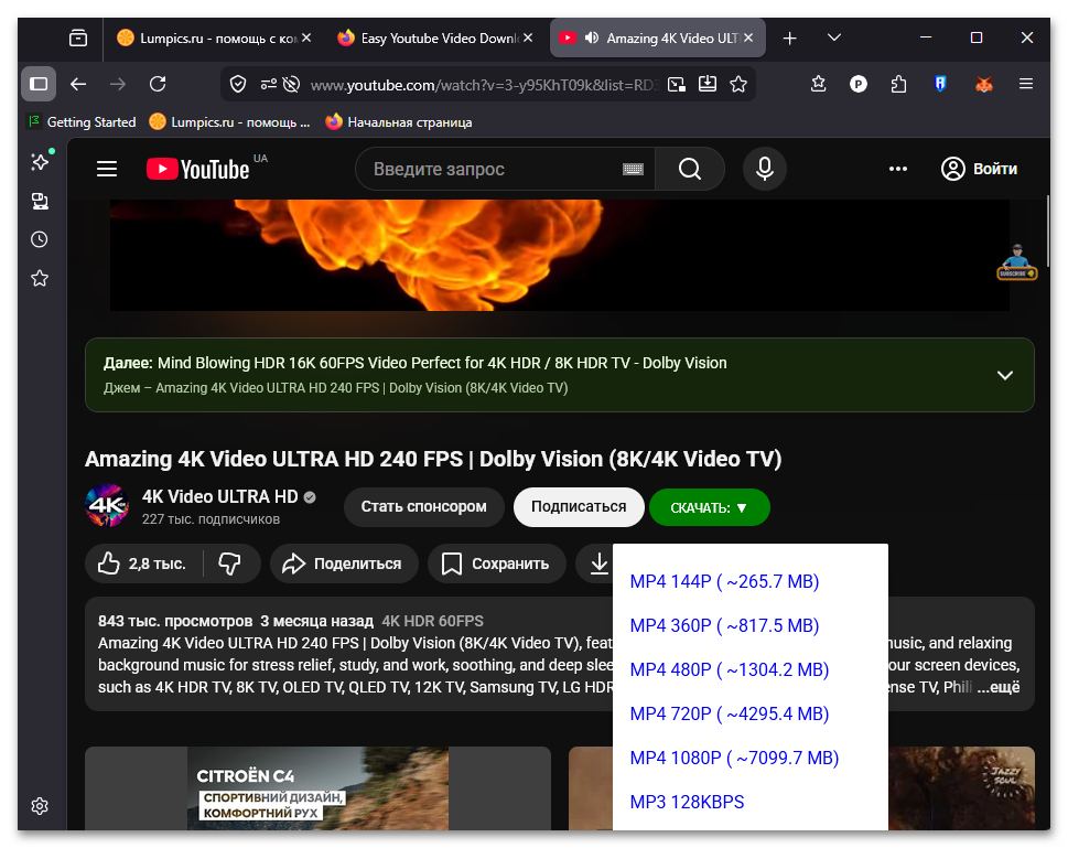 Плагины для скачивания видео в Firefox-08