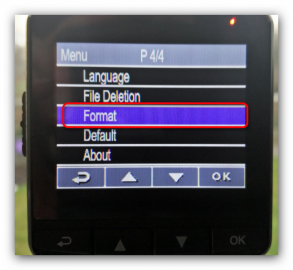 Видеорегистратор постоянно просит отформатировать карту памяти
