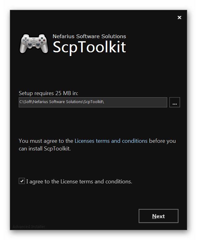 Ustanovka SCP Toolkit