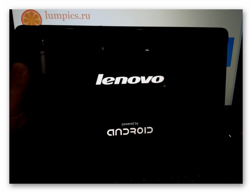 Lenovo IdeaPad A7600 запуск после прошивки с помощью SP Flash Tool