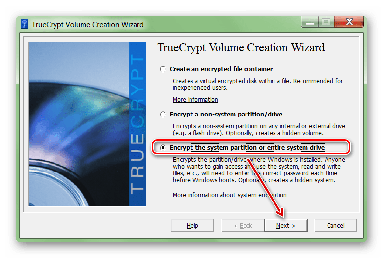 Шифрование жесткого диска в TrueCrypt