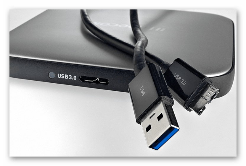 Подключение жесткого диска по USB