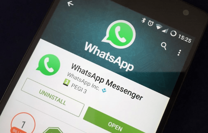 Установка WhatsApp на Android-смартфоны из Google Play Market