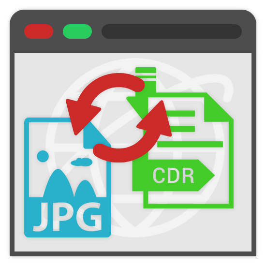 Как конвертировать CDR в JPG файл онлайн
