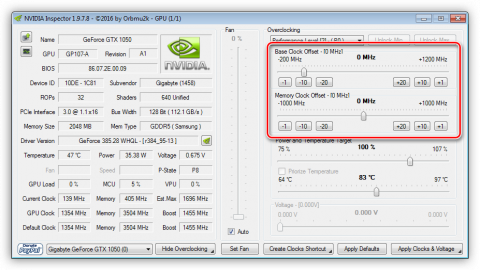 Evga программа для разгона видеокарты