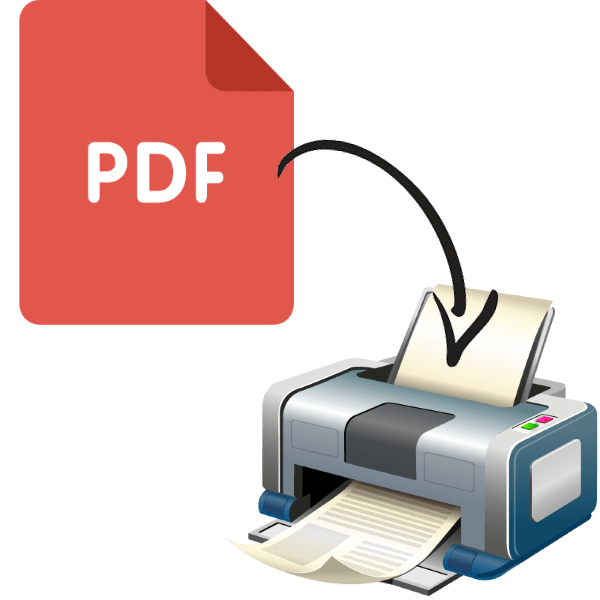 как распечатать pdf файл