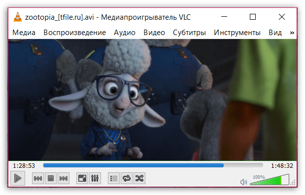 Использование VLC Media Player
