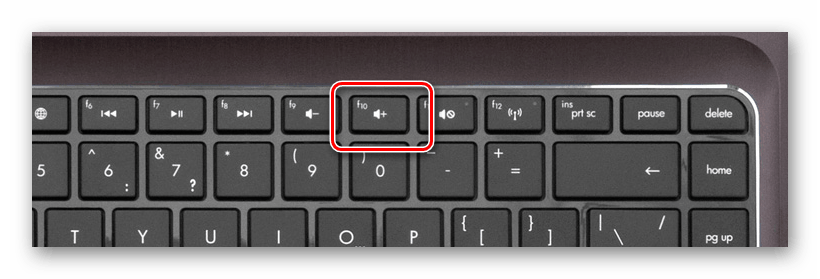 Использование кнопки F10 на ноутбуке HP