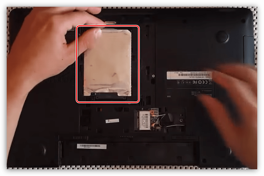 Отключение жесткого диска на ноутбуке Samsung NP355E5X-S01RU
