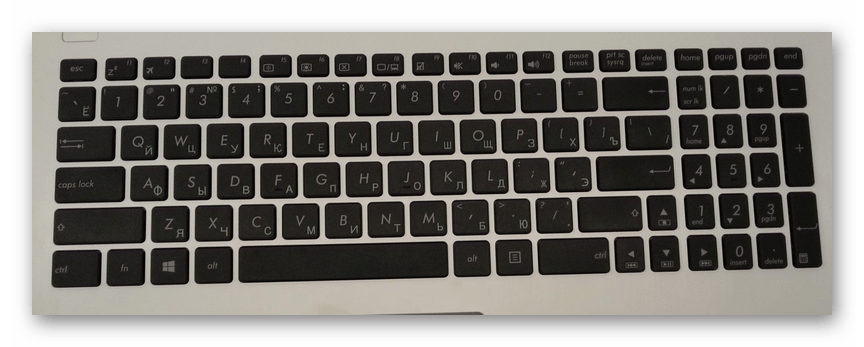 Установка клавиатуры на ноутбуке ASUS