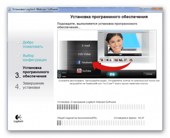 Не могу установить драйвер на веб камеру logitech