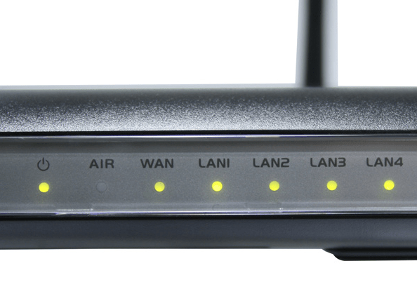 ASUS RT-N10 светодиодные индикаторы на передней панели роутера
