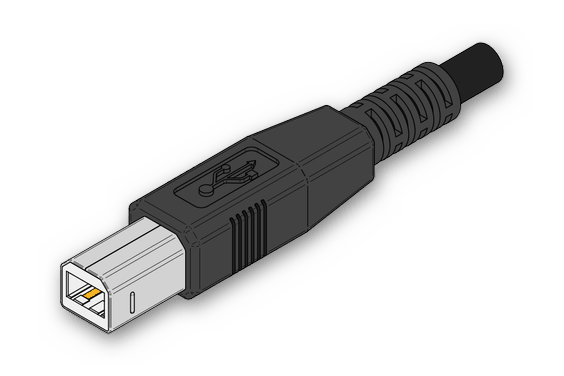 Разъем USB-B для сканера