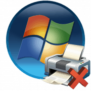 Удаление принтера в Windows 7