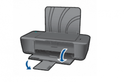 Как вставить картриджи в принтер hp deskjet plus 4100