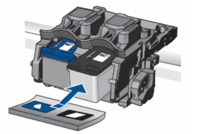 Как правильно вставить картридж в принтер hp photosmart