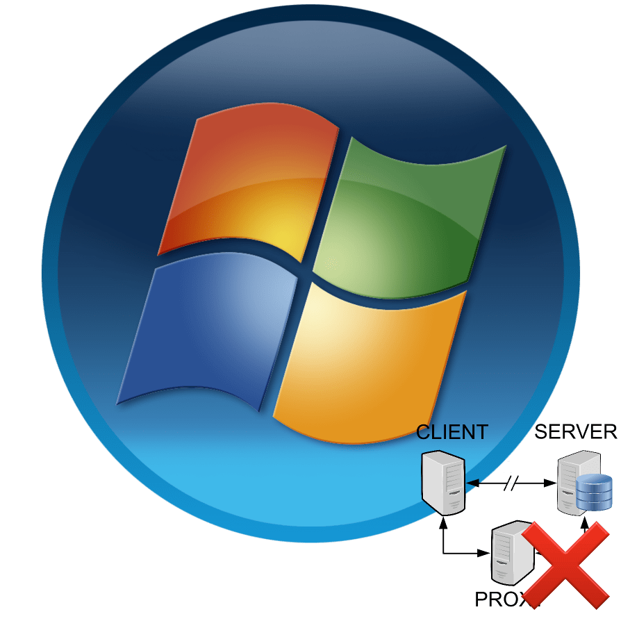 Деактивация прокси-сервера в Windows 7