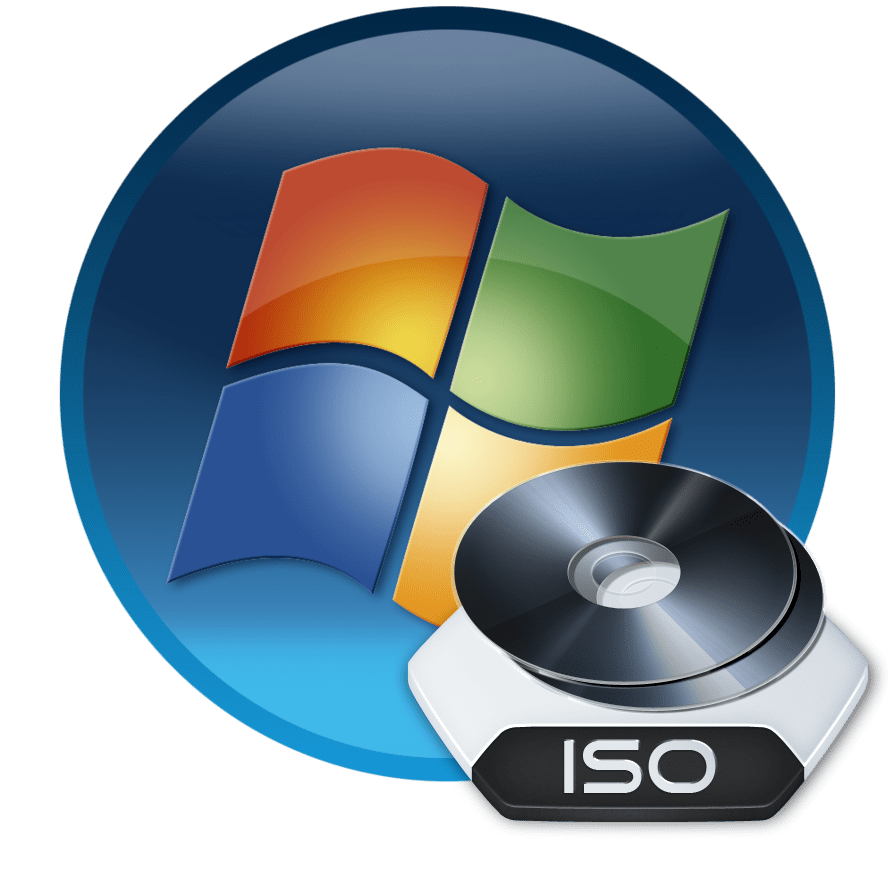Образ оптического диска ISO в Windows 7