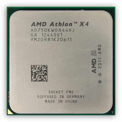 Процессор AMD Athlon 2 x4 750K на архитектуре Trinity