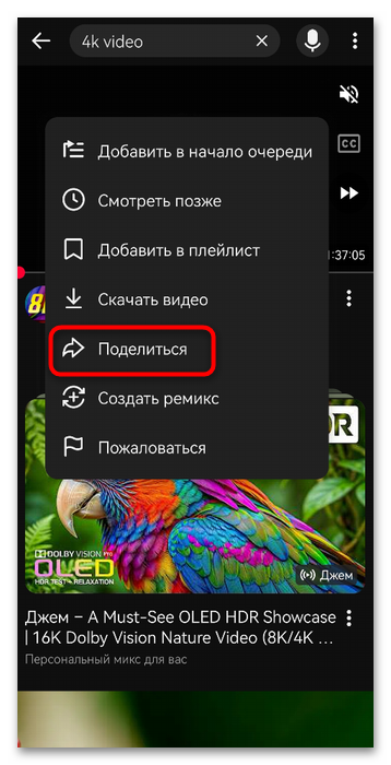 Как скопировать ссылку в Ютубе-09