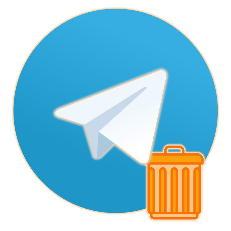 Как удалить Телеграм
