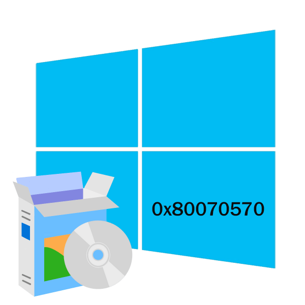Ошибка 0x80070570 при установке Windows 10