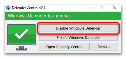 Как отключить Защитник Windows 10-050
