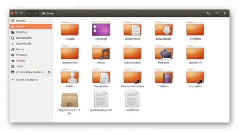 Установка файлового менеджера ubuntu