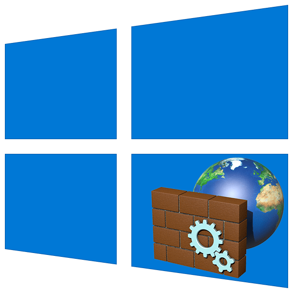 Nastrojki brandmauera v Windows 10