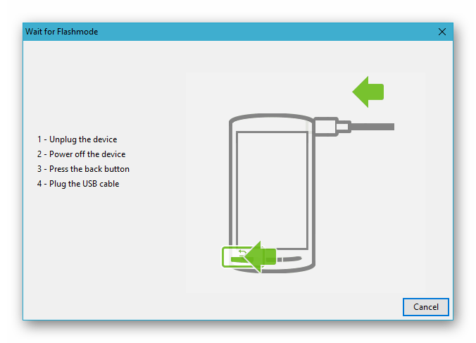 Sony Xperia Z Flashtool - подключение девайса в режиме Flashmode для прошивки через программу