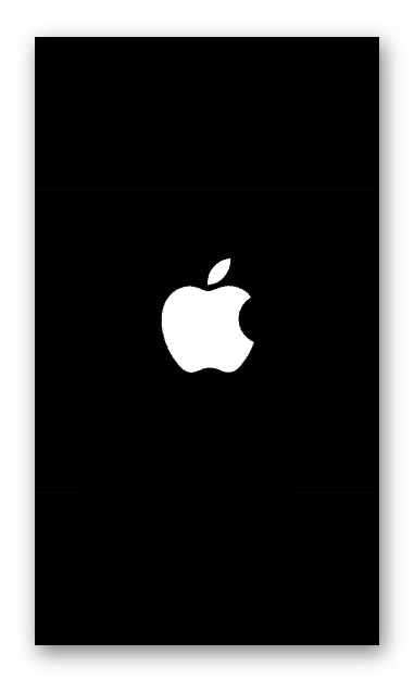 iPhone 4S запуск девайса после прошивки через айТюнс в режиме рекавери