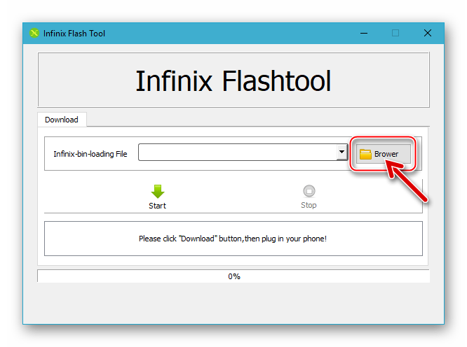 Fly IQ4404 Infinix FlashTool выбор скаттер-файла