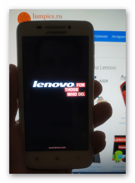 Lenovo S650 запуск официального Android на телефоне после прошивки через SP Flash Tool