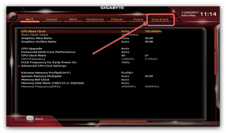 Security device support что это в биосе gigabyte