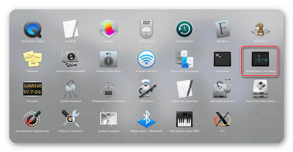 Запуск Мониторинга системы через папку в Launchbox на macOS