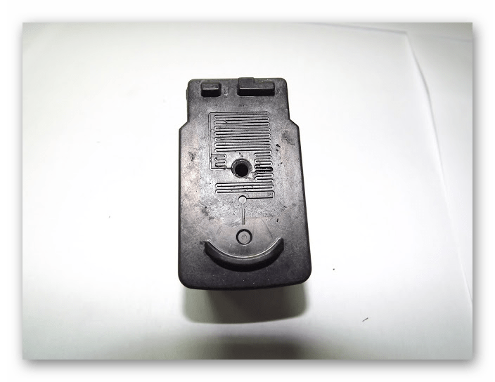 Проделывание отверстий для трубок СНПЧ в картридже принтера Canon Pixma MP250