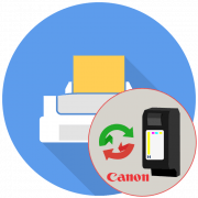 Как поменять картридж в принтере Canon