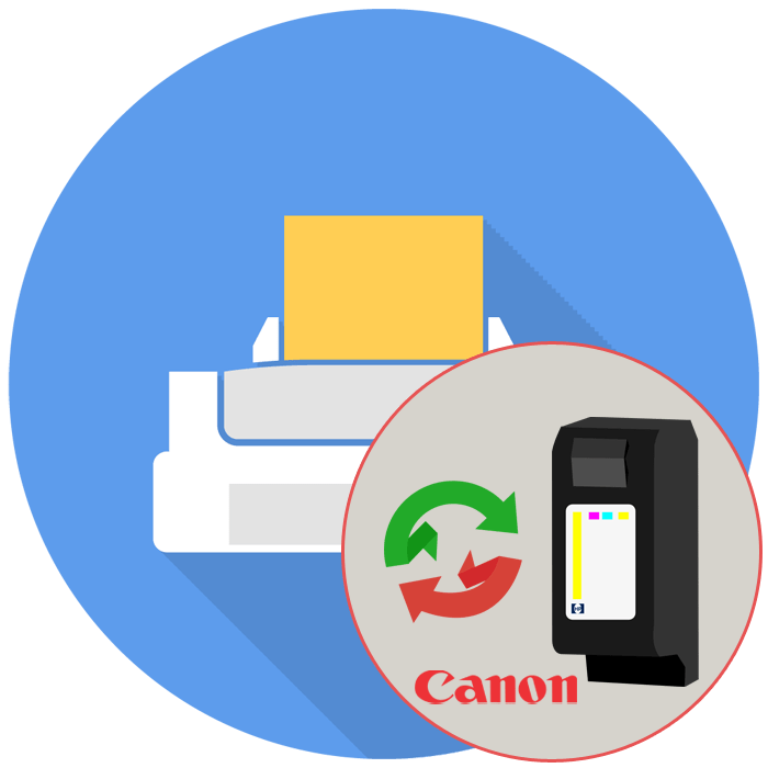 Как поменять картридж в принтере Canon
