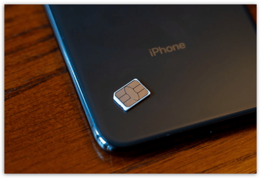 Замена SIM-карты в iPhone