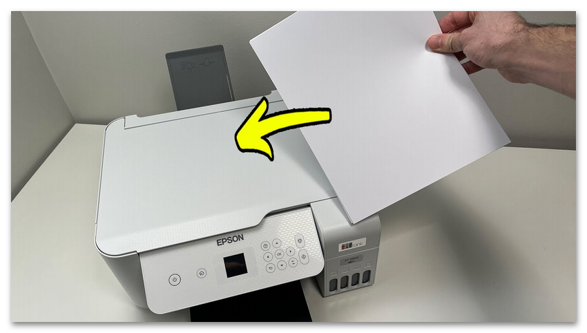 Как прочистить дюзы на принтере Epson-10