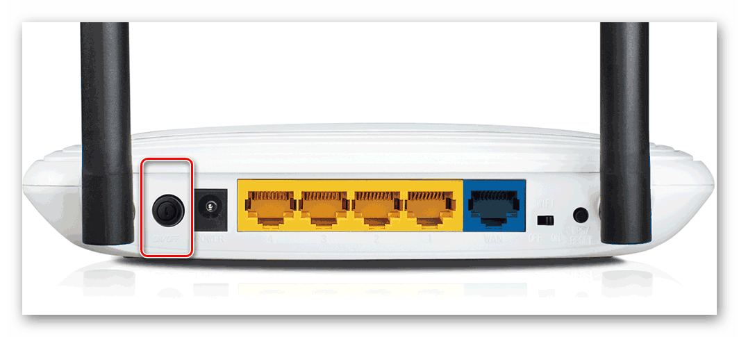 Перезагрузка роутера TP-Link для решения проблем с доступом к Wi-FI