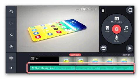 Как наложить музыку на видео на андроиде